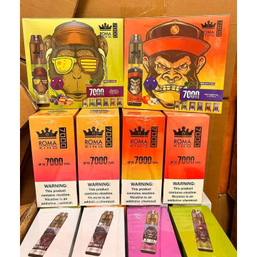 Alta calidad 7000 Puff Roma King Vapor desechable