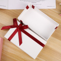 Caja de embalaje de joyería cosmética de papel personalizado con tapa