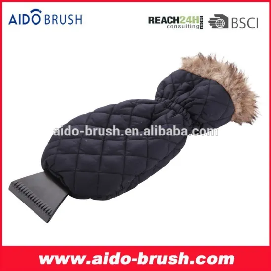 Waterproof Ice Scraper with microfiber gloves