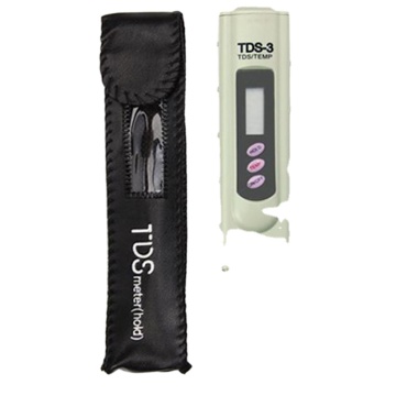 TDS 3-en-1 TDS: Herramienta de medición de calidad de conductividad y agua (0-5000ppm)