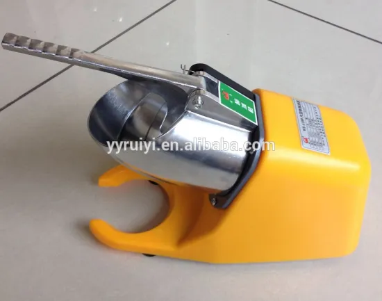 2 blade ice crusher machine