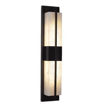 INSHINE Black Metal Strip Wall Lamp