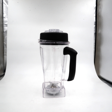 2L Διαφανής εμπορικός μπλέντερ με κύπελλο smoothie, μπολ και αποχυμωτής φρούτων