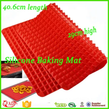 Pyramid Shape Non-stick Silicone Baking Mat Set
