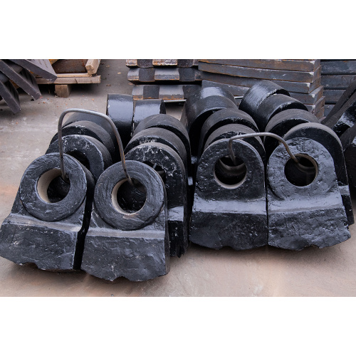 High Manganese Steel Casting Crusher Hammer Head