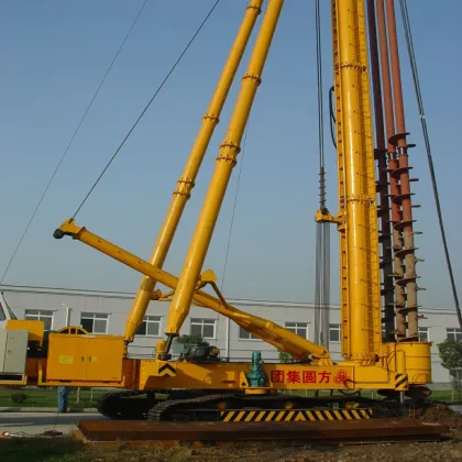 Pile drilling machine foundation piling construction