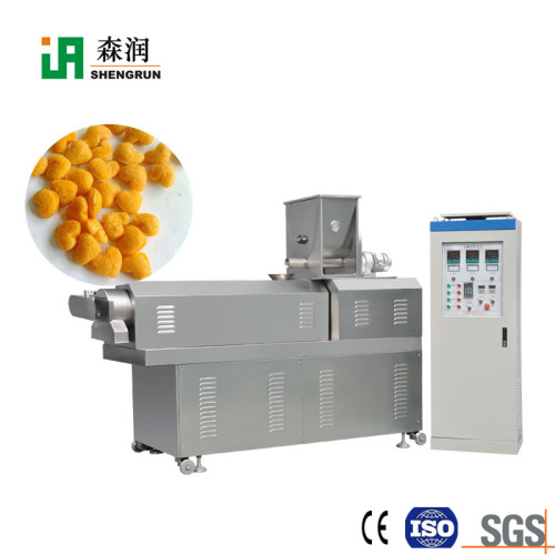 Corn Extruded Puffed Snack Food Production Line