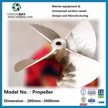 Work survey boat marine propeller high quingity Speed producing design for boats surface drive marine stern drive