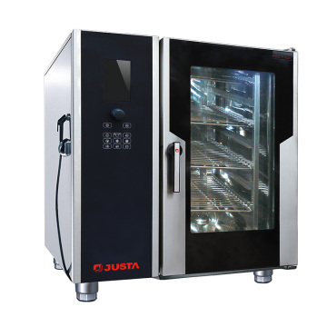 Commercial Gas 6-Tray Combi Oven for Bakery - Hot Sale Multifunction Oven Baking Machine