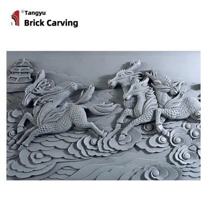 Dragon and Horse Spirit Mural
