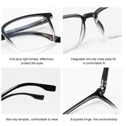 Blue Light Blocking Glasses - Anti Glare Eyewear Frame