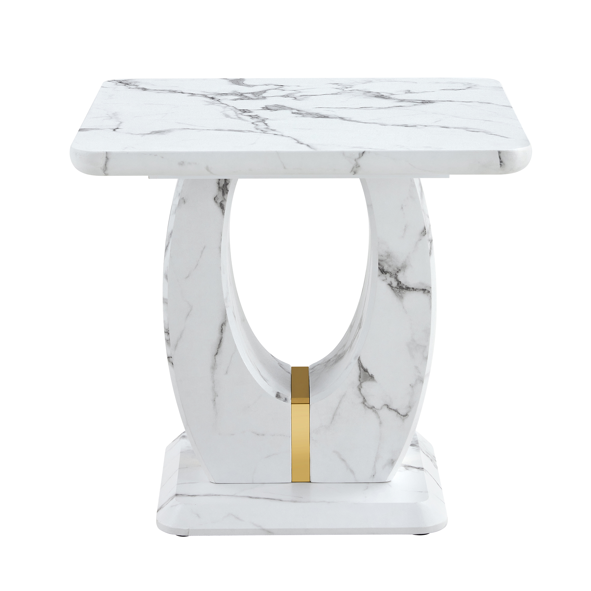 farmhouse coffee table with corner design