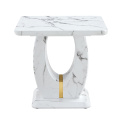 Corner Wooden Coffee Table Modern Design