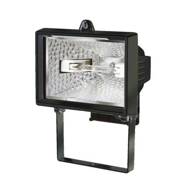 IP44 150W Черный алюминиевый квадратный прожектор безопасности на открытом воздухе.