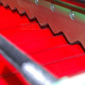 Επικάλυψη γαλβανισμένο αλουμίνιο κυματοειδές φύλλο Roll μηχανή φόρμας