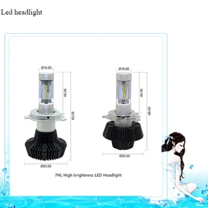 High Power H4 G5led headlight with for philips led headlight luxeon mz chip
