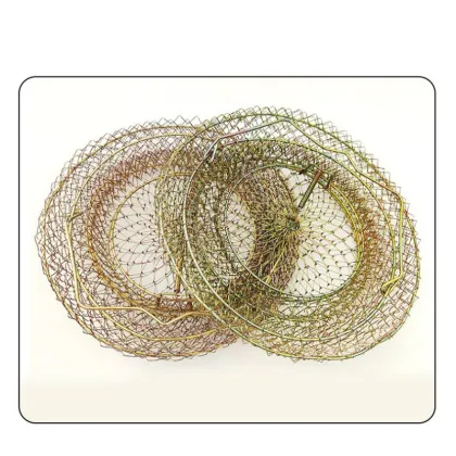 Multifilament Folding Steel Wire Fish Protection Basket