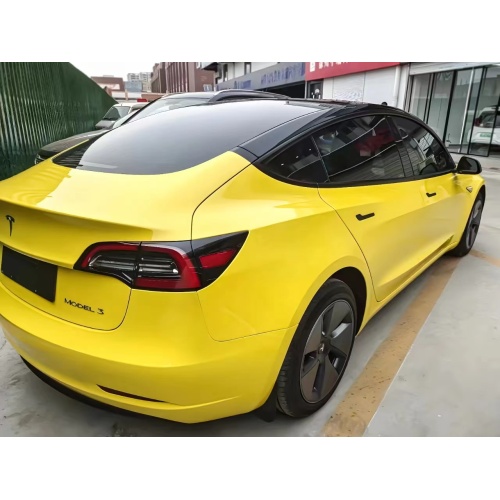 Scratch-proof corn yellow TPU automobile packaging film