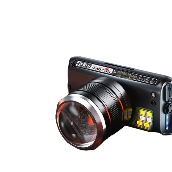 Warsun W91S 1000 Lumen Adjustable Headlamp with Aluminium Alloy & ABS Construction, IP55 Waterproof, Multi-Source Light, Rotary Zoom, and Wave Sensing Technology