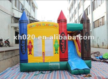 Hot Salller endless fun outdoor or indoor commercial grade Vinyl tarpaulin C105 combo inflatabes commercial