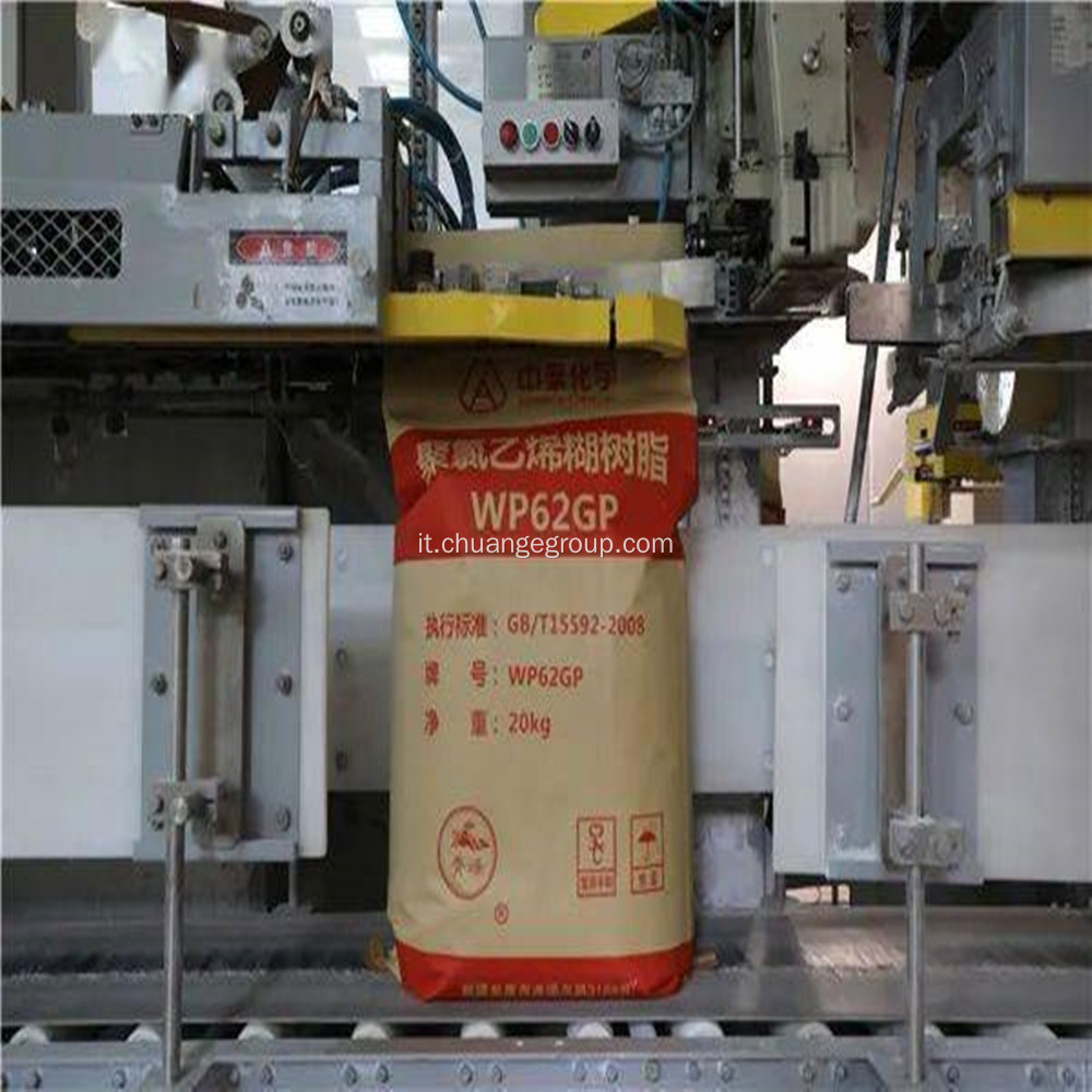 Zhongtai pasta in pvc resina wp62gp per pelle artificiale