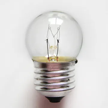 Clear G35 Incandescent Decorative Lamp Bulb 230V 15W E27 Glass