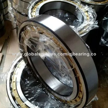 Cylindrical roller bearing, brass cage, separable non-locating bearing, long, SKF, FAG, NSK, NTN