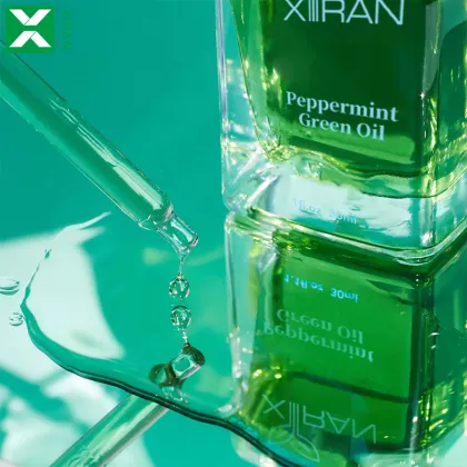 Peppermint Green Oil - Moisturizing and Calming Face Essential Oil for Skin Care