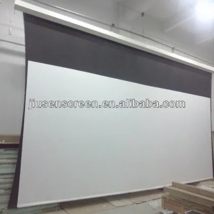 Aluminum Motorized Electric Projection Screen/Projector Screen