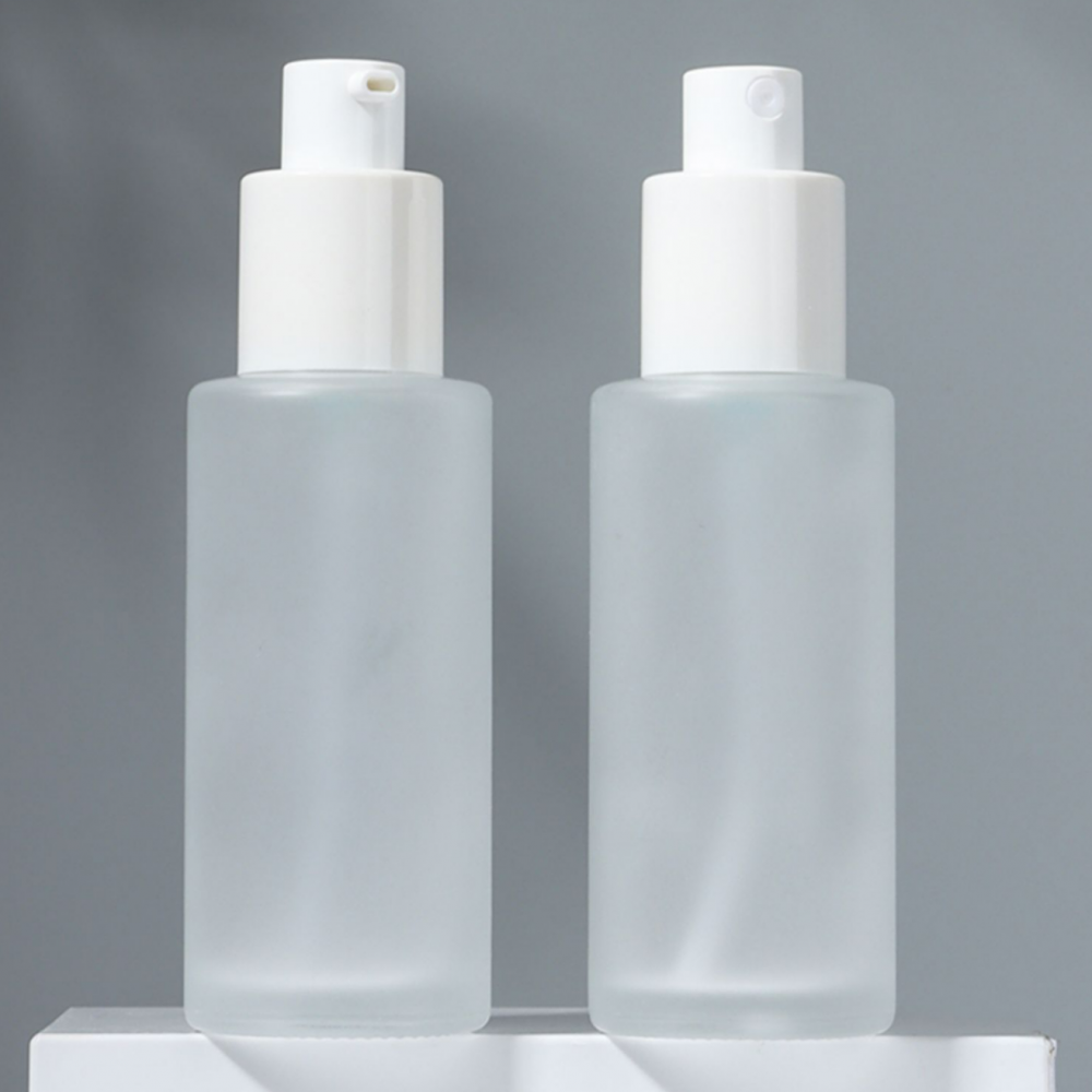 flat shoulder essence bottle