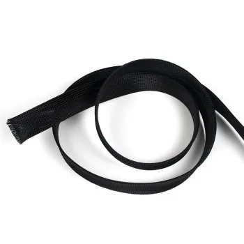 Flame Retardant PET Braided Sleeve for Cable Protection