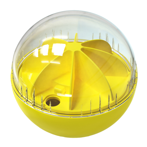 Bola mainan makanan bocor haiwan peliharaan dengan turntable