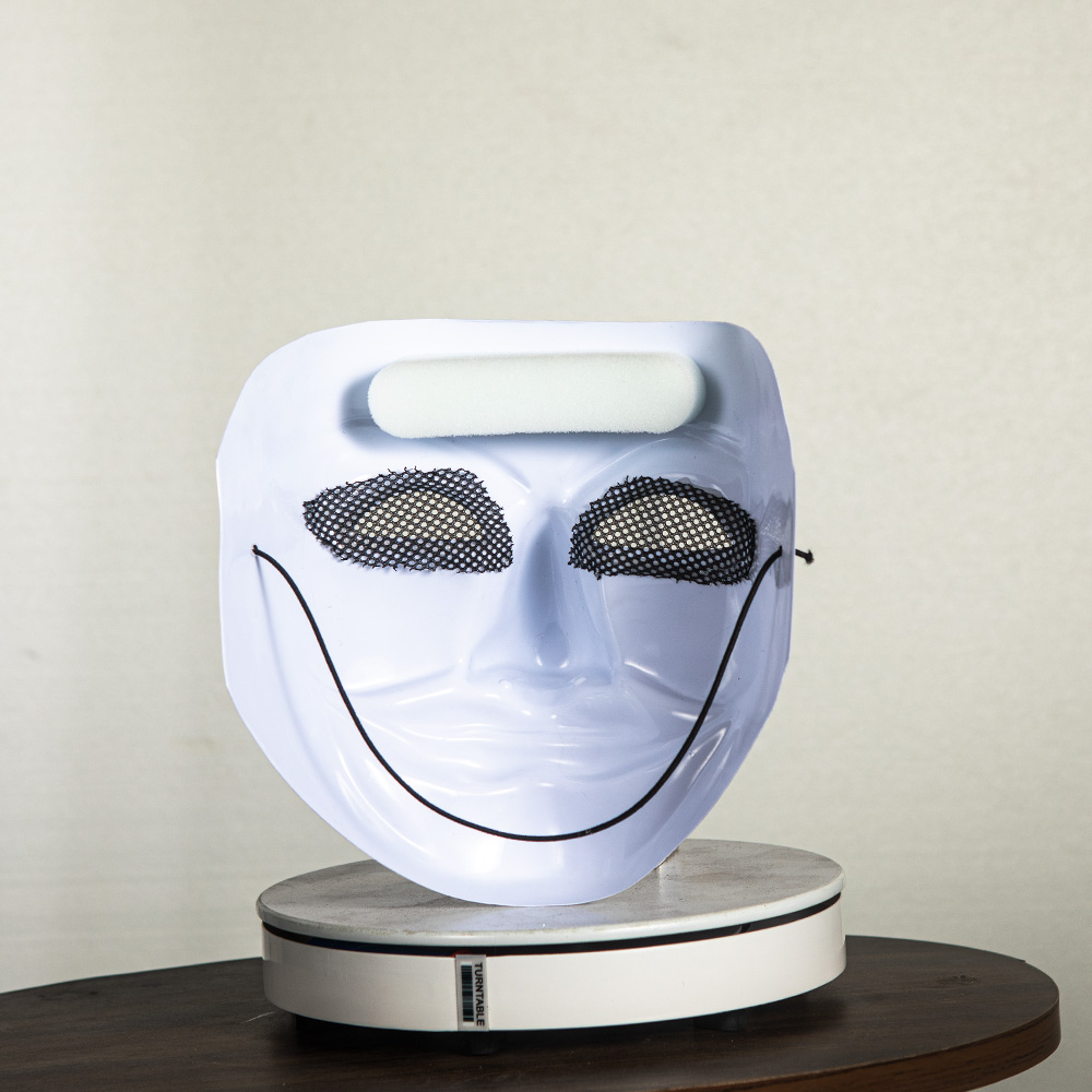 White V for Vendetta Full Face Costume Mask