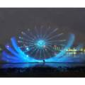 Spectacle de lumière laser à écran d'eau le meilleur