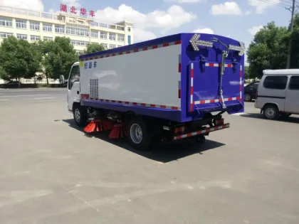Sprinkler-Sweeping Truck, width road sweeper trucks