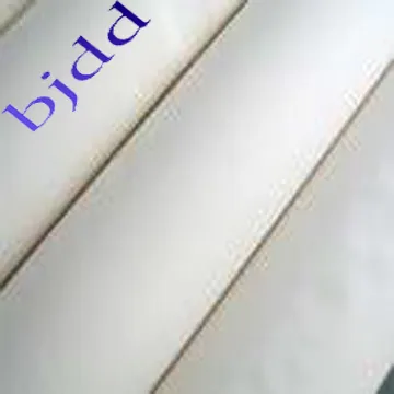 Bleached white cloth by rapier loom