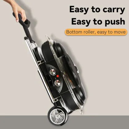 custom new design camping outdoor barbecue bbq grill portable griller charcoal for outdoor cooking