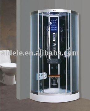 round shower cabin