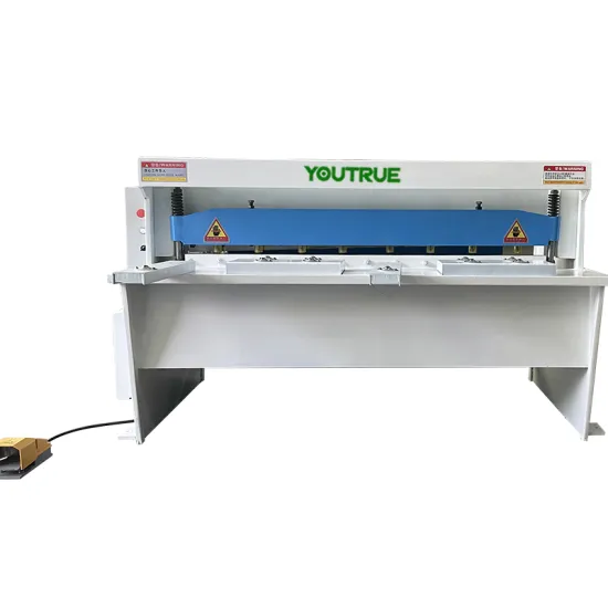 Hydraulic Electric Metal Sheet Shear for Stainless Steel