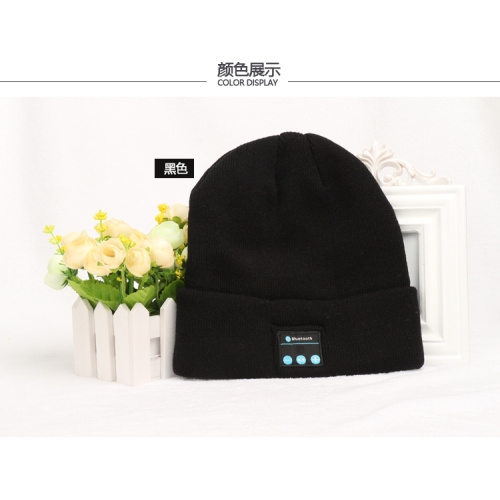 Tai nghe Beanie Knitted Hat Tai nghe không dây để nghe nhạc