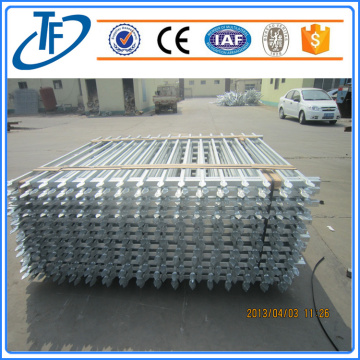 2400mm Width Steel Spear Top Garrison Fencing