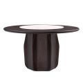 Simplistic Minimal Elegant Round Dining Table