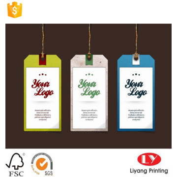 Custom Garment Paper Hang Tag Printing