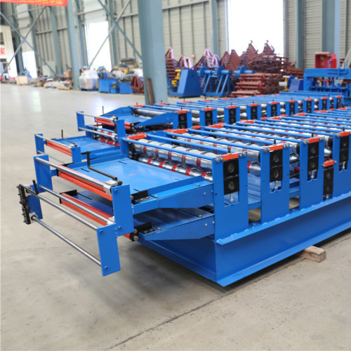 Double Decking Steel Roofing Roll Forming Machine