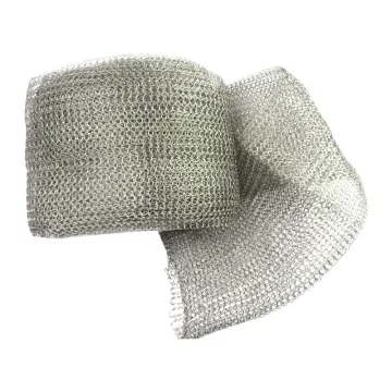 300 Micron 4 Strand Copper Wire Knitted Mesh