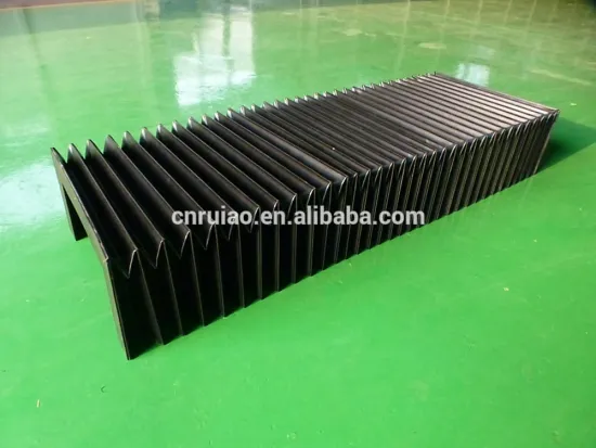 cnc machine tool accessory made in china hebei ruiao most popular flexible bellows