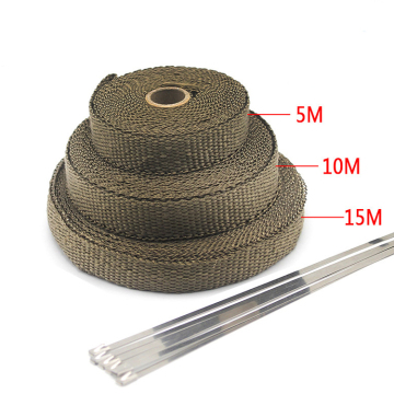 Exhaust Pipe Heat Wrap: Durable Motorcycle and Auto Accessory for Enhanced Protection