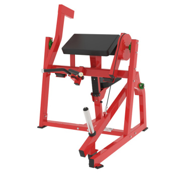 Plate Loaded Hammer Strength Machine Seated Biceps