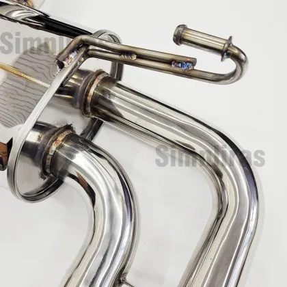 Petrol/ Diesel Matt Black Crosshair Quad Exhaust System