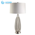 LEDER Large Glass Side Lamps